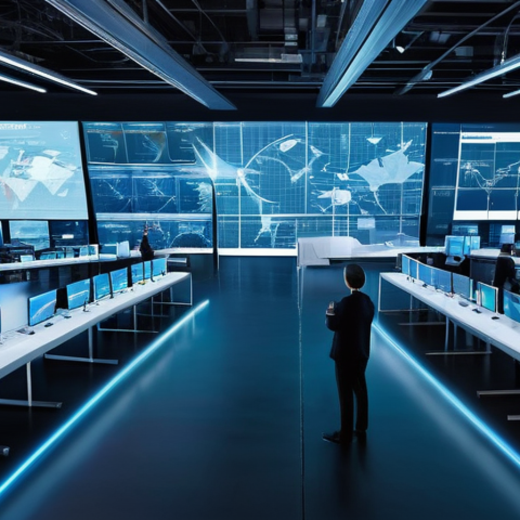 국제물류사 연봉 실태와 평균 비교 - **Prompt:** A futuristic, high-tech international logistics hub bustling with activity. In the foreg...