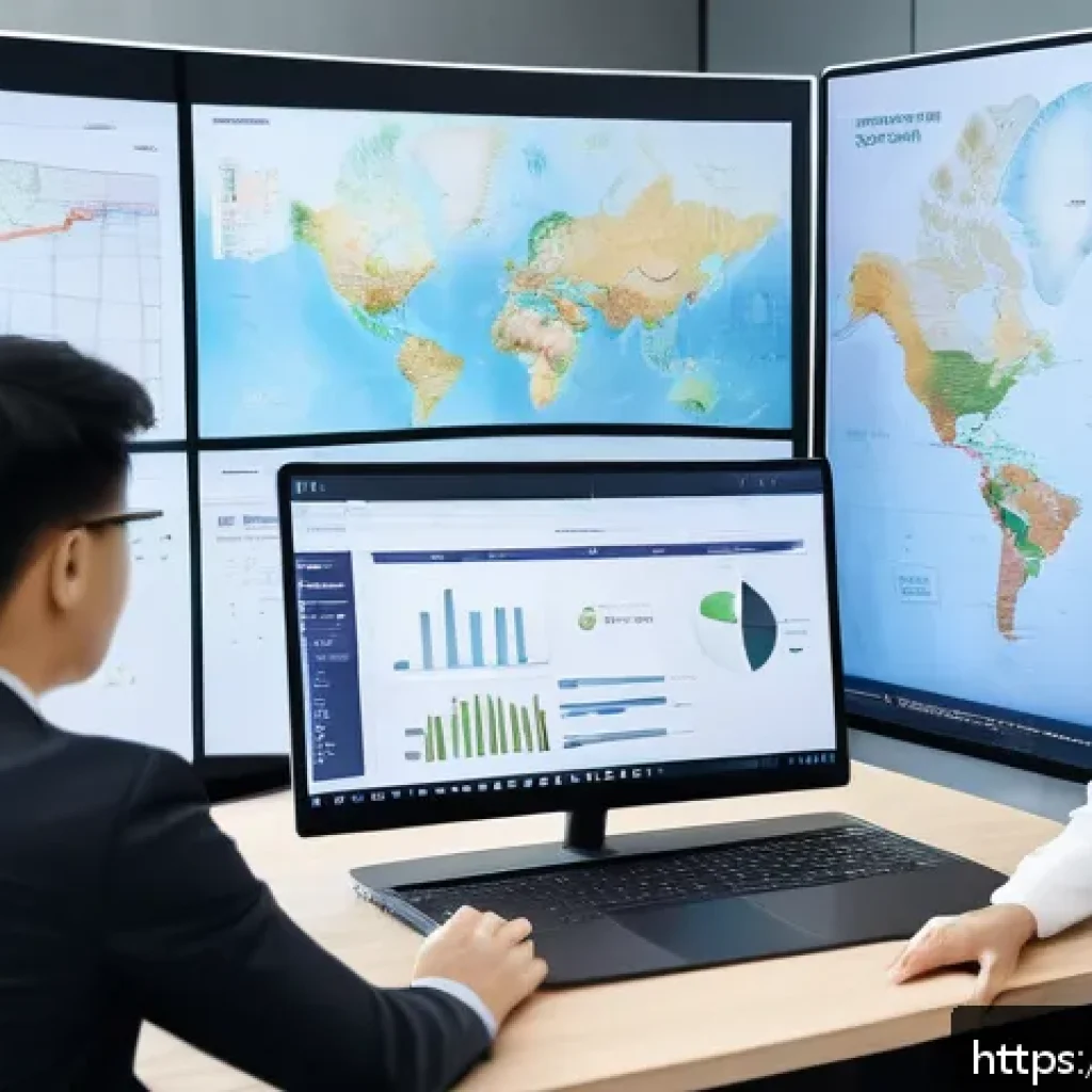 국제물류사 자격증의 수익성 분석 - A professional international logistics specialist confidently presenting a detailed supply chain opt...